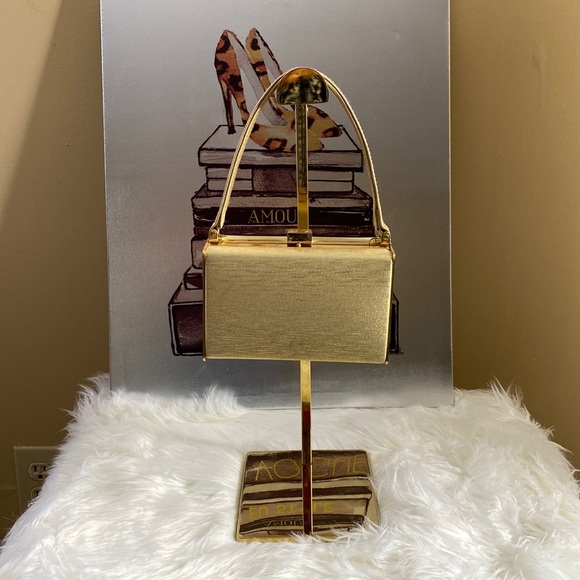 Sasha Vintage Gold Box Purse - Picture 7 of 8